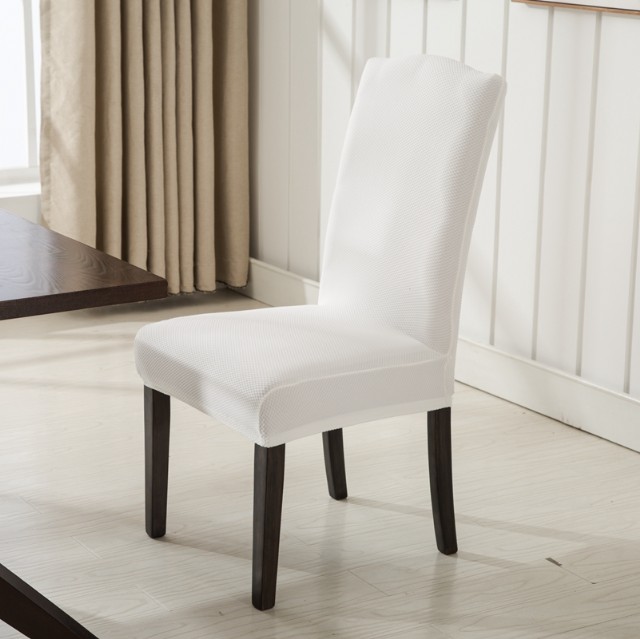 Beyaz Kumaş Kaplı Sandalye Lüks Restoran Sandalye Modeli Özel Üretim