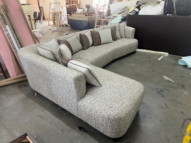 Modern L Şeklinde Köşe Koltuk Takımı