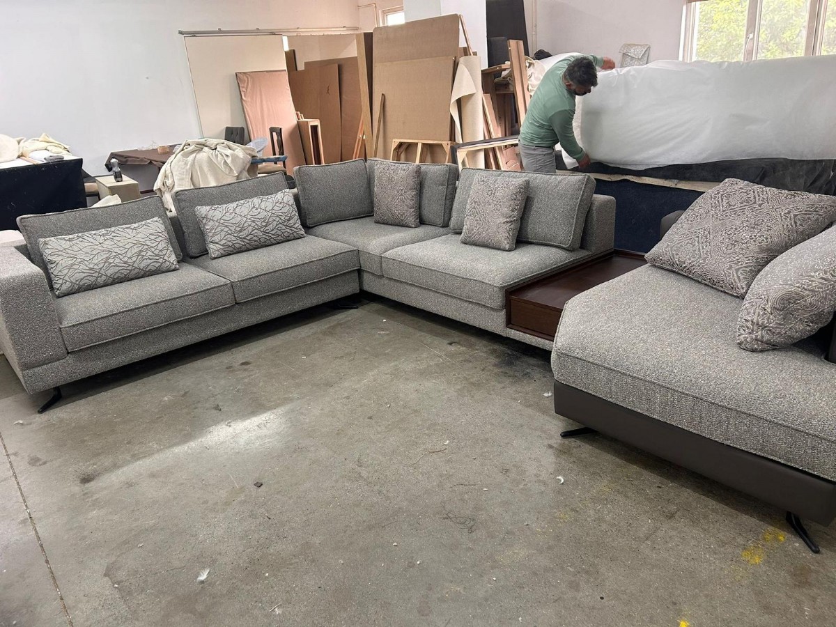 Oturma Odası Salon Köşe Takımı Büyük Ölçü Köşe Koltuk