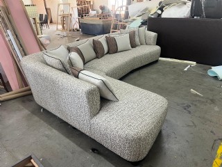 Modern L Şeklinde Köşe Koltuk Takımı